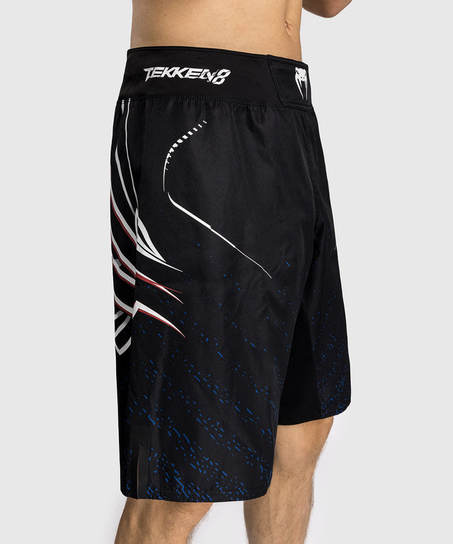 Venum x TEKKEN MMA Shorts – Jin Kazama – Blau/Schwarz/Weiss