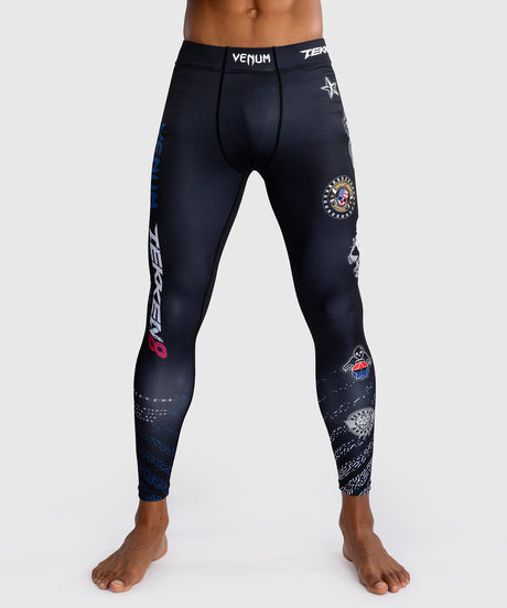 Venum x TEKKEN 8 Spats – Paul Phoenix – Schwarz/Blau