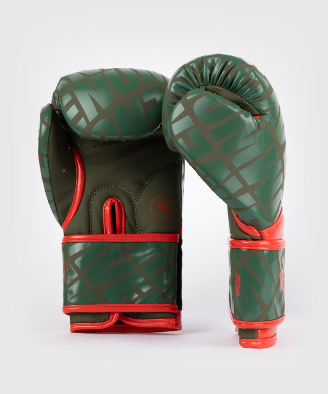 Venum Boxhandschuhe Contender 1.5 XT Kids – Armeegrün/Orange