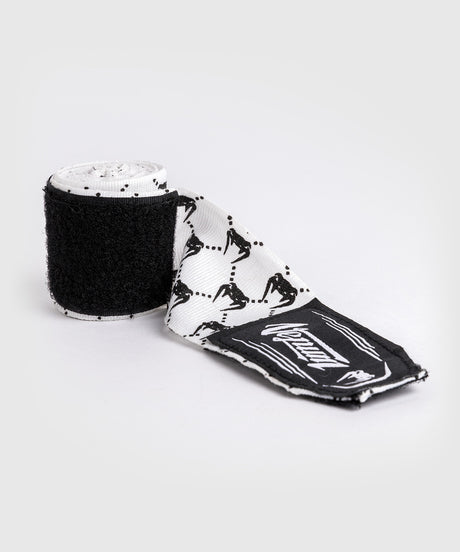 Venum Boxbandagen Monogramm – Weiss/Schwarz