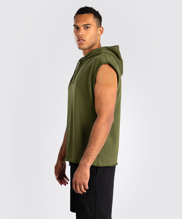Venum Ärmelloser Hoodie Divide – Armeegrün
