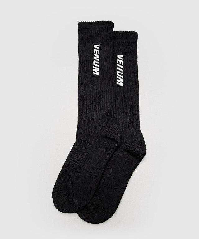 Venum Sokken Essential Hoog - Zwart