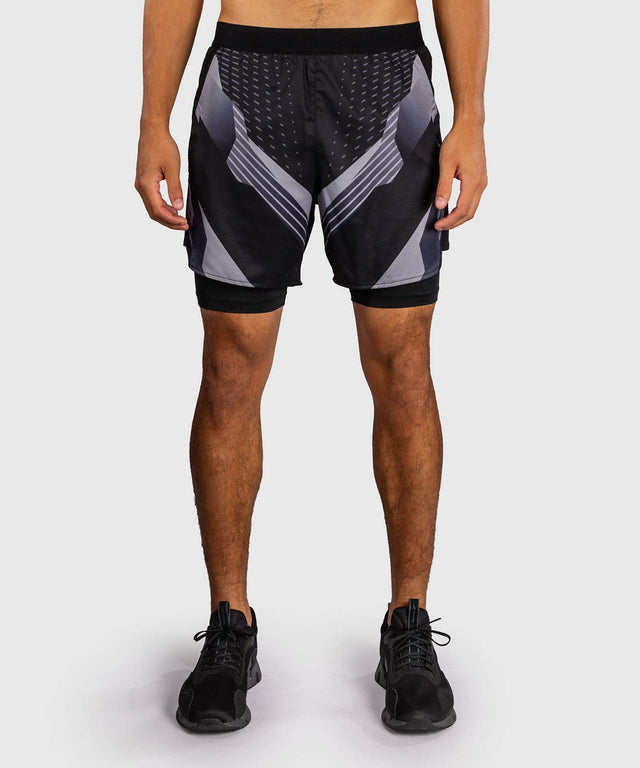 Venum Kompressionsshorts No-Gi 6.0 - Schwarz/Weiß