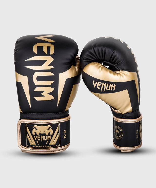 Venum Boxhandschuhe Elite - Schwarz/Gold