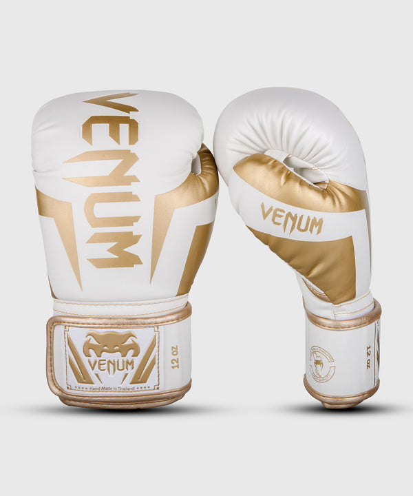Venum Boxhandschuhe Elite - Weiss/Gold
