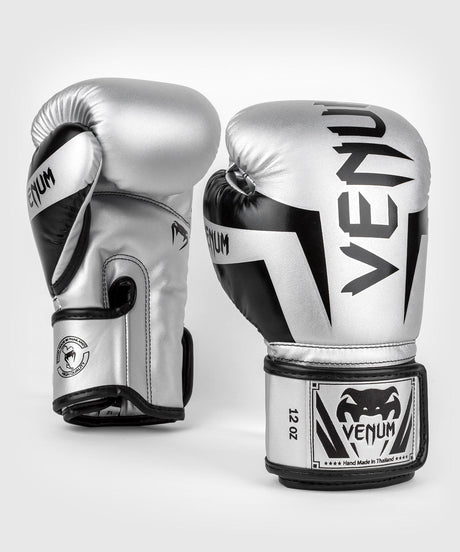 Venum Boxhandschuhe Elite - Silber/Schwarz