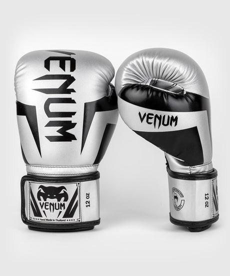 Venum Boxhandschuhe Elite - Silber/Schwarz