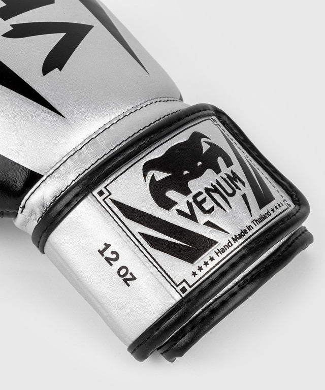 Venum Boxhandschuhe Elite - Silber/Schwarz