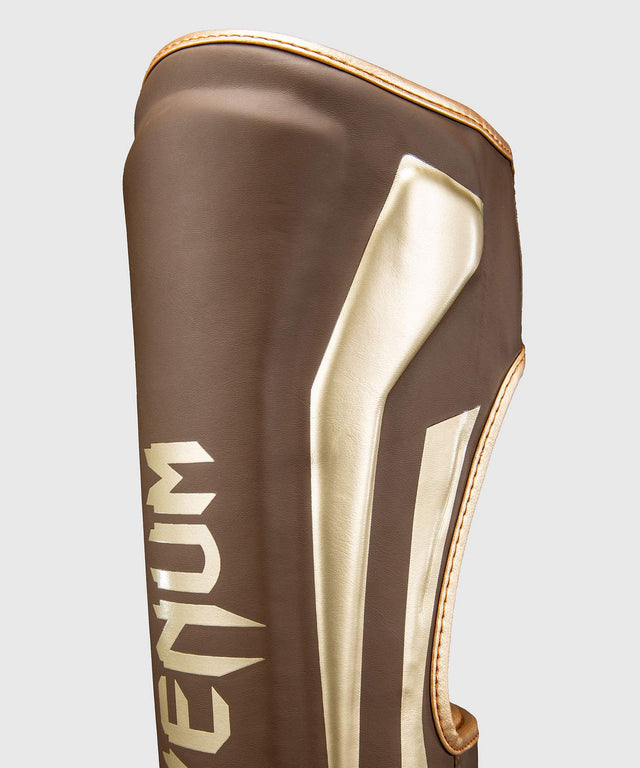 Venum Schienbeinschoner Elite – Dunkelbraun