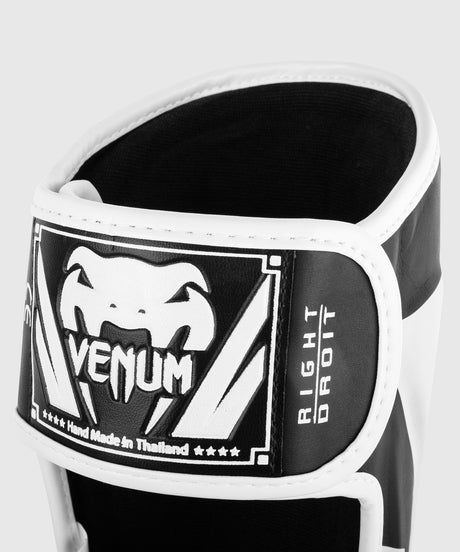 Venum Schienbeinschoner Elite - Schwarz/Weiss
