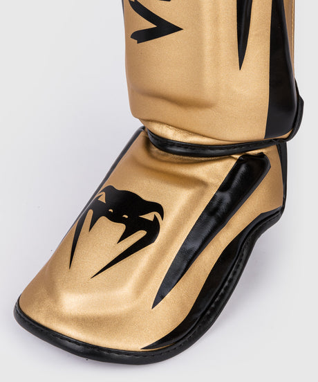 Venum Schienbeinschoner Elite - Gold/Schwarz