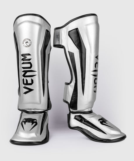 Venum Schienbeinschoner Elite - Silber/Schwarz