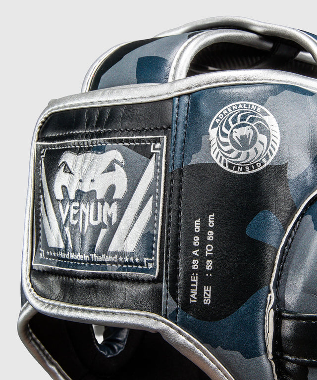 Venum Kopfschutz Elite Camo - Dunkelblau/Blau