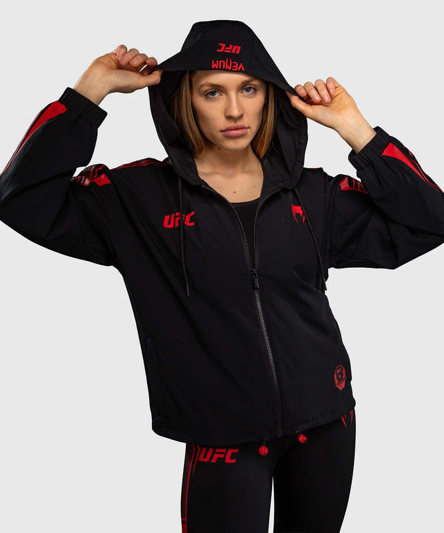 Venum UFC Hoodie mit Reißverschluss Unity Damen - Schwarz