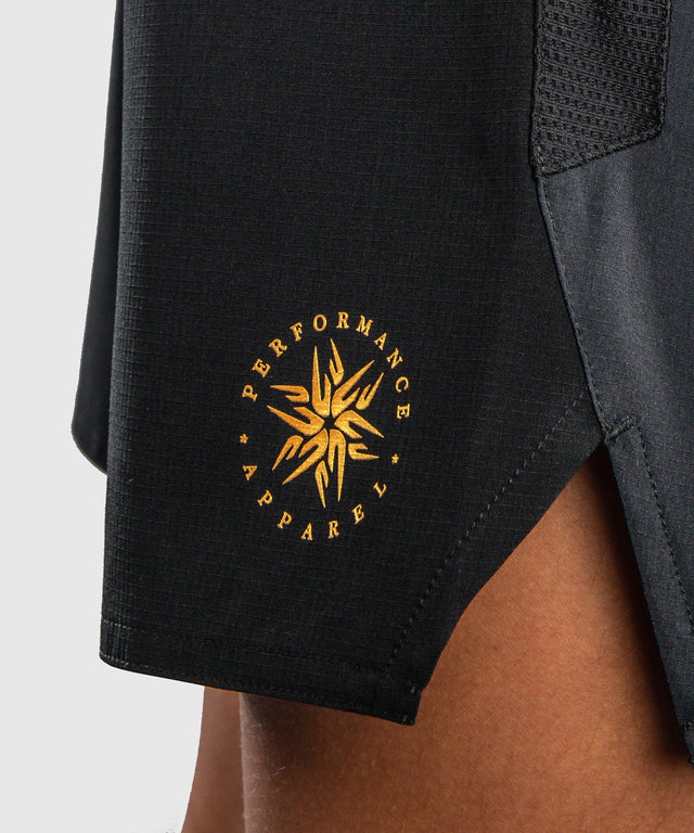 Venum MMA Shorts Attack Kinder - Schwarz/Gold