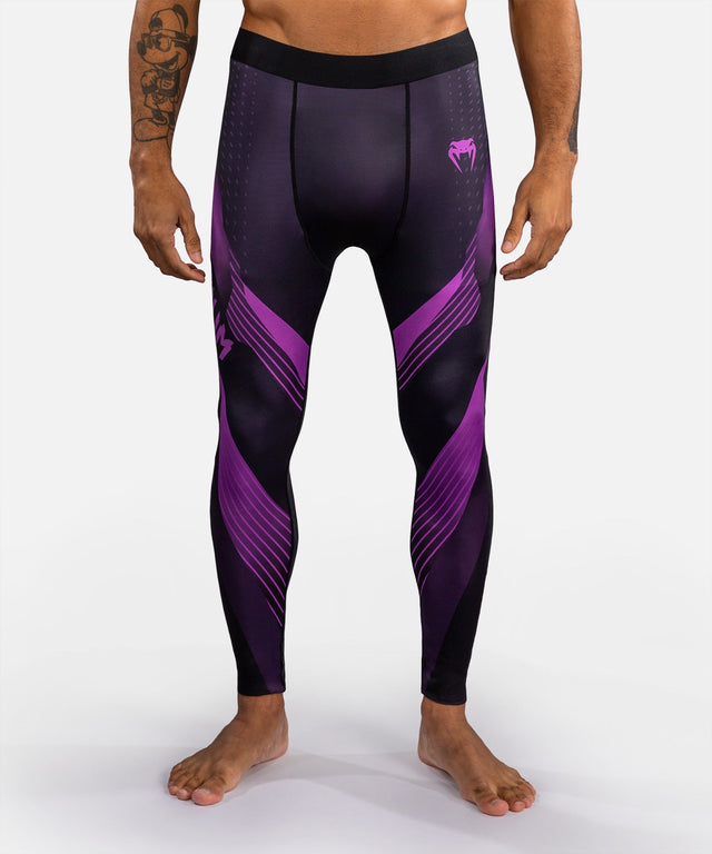 Venum Kompressionshose No-Gi 6.0 - Schwarz/Lila