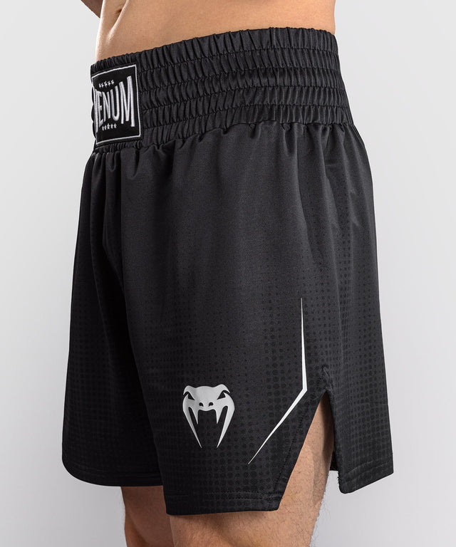 Venum Boxhosen Stealth - Schwarz/Weiß