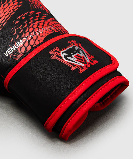 Venum Boxhandschuhe Matupa - Schwarz/Rot/Silber - Foto 4