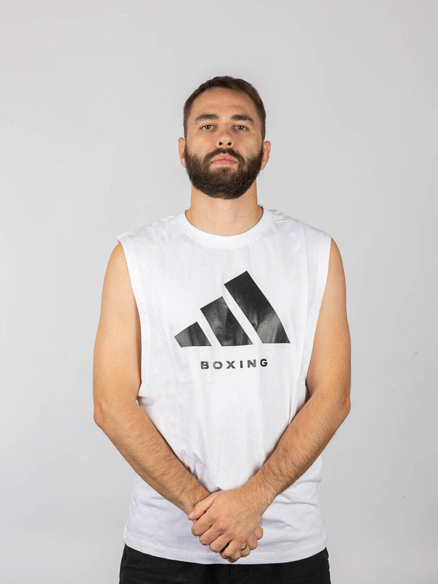 Adidas Tank Top Community Boxing - Weiß