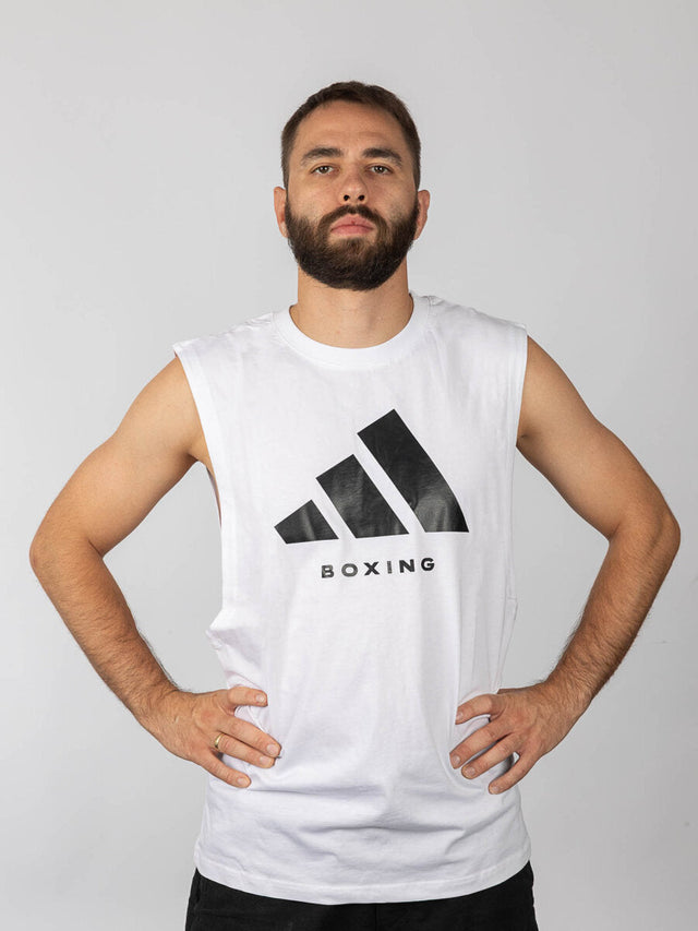 Adidas Tank Top Community Boxing - Weiß