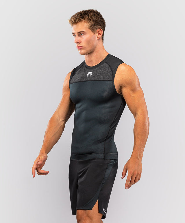 Venum Rashguard G-Fit Scale Ärmellos - Schwarz