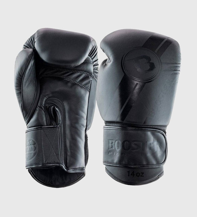 Booster Boxhandschuhe V3 - Schwarz Matt - The Fight Company Deutschland