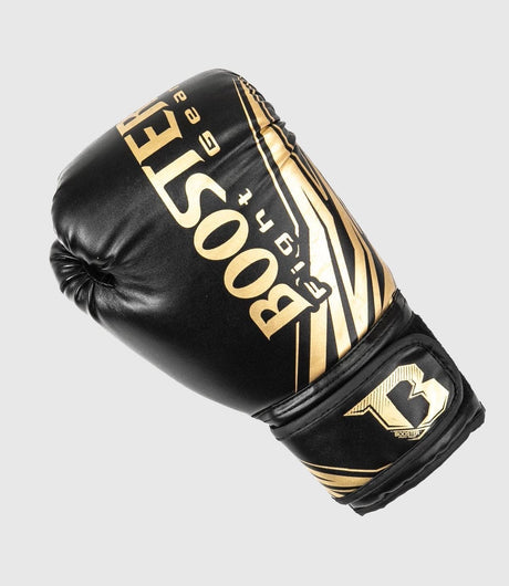 Booster Boxhandschuhe Champion KIDS - Schwarz/Gold - The Fight Company Deutschland