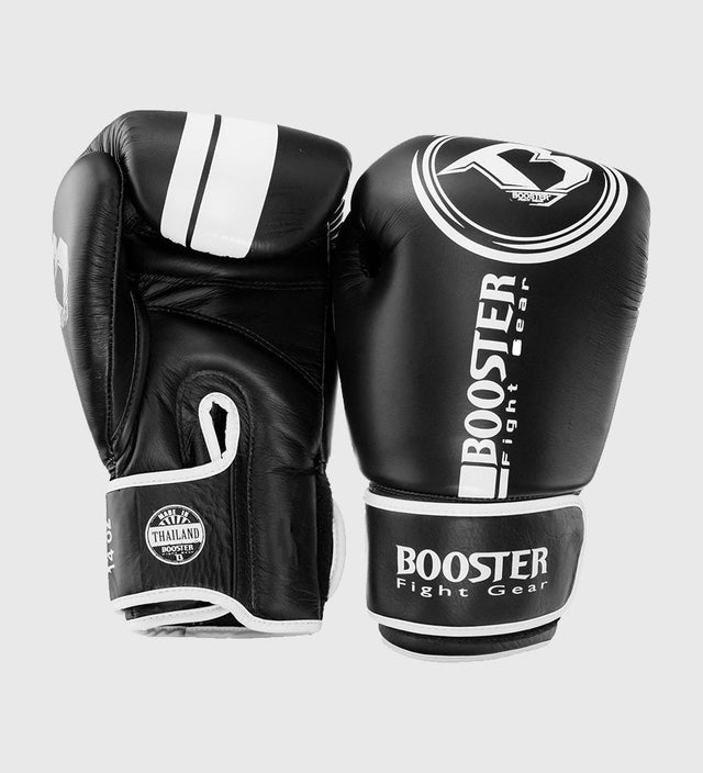 Booster (Kick)Bokshandschoenen Dominance - Zwart/Wit - (Kick)Bokshandschoenen