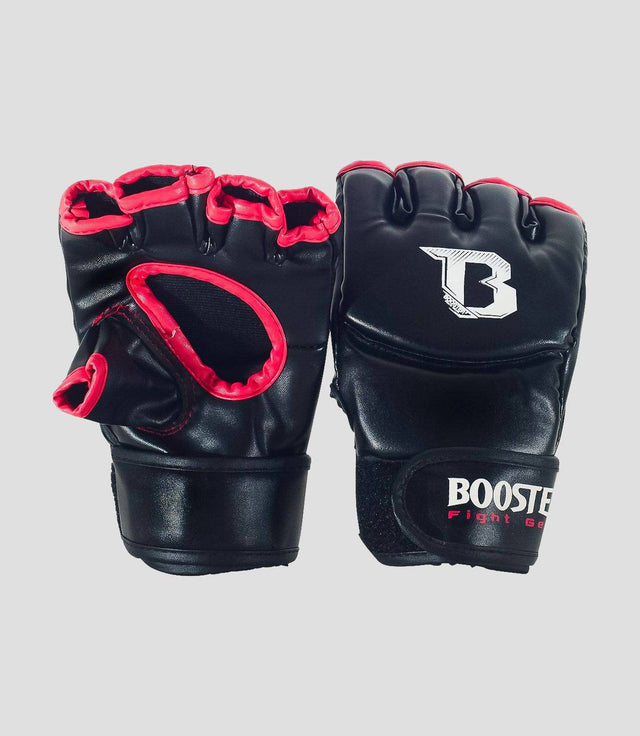 Booster MMA Handschuhe BFF9 - Schwarz/Rot - The Fight Company Deutschland