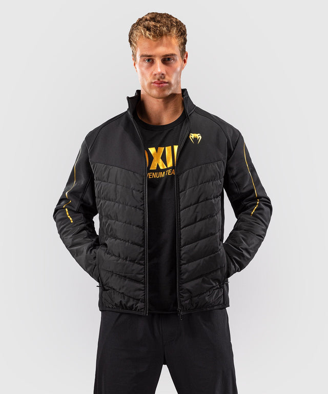 Venum Paddock Softshelljacke - Schwarz/Gold