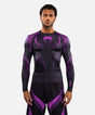 Venum Rashguard No-Gi 6.0 Lange Ärmel - Schwarz/Lila