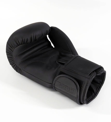 Caged Boxhandschuhe Shadow 2.0 - Schwarz/Schwarz - The Fight Company Deutschland