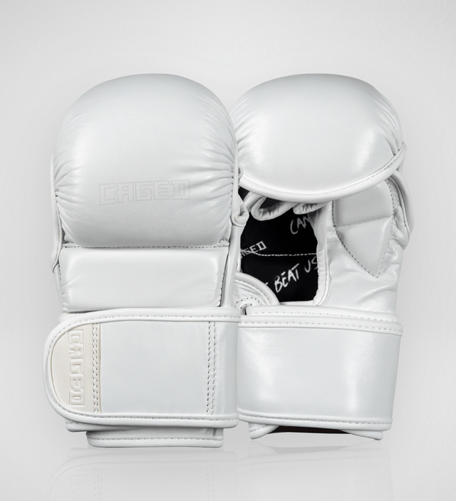 Caged MMA Handschuhe 'X Series' Sparring - Weiss - The Fight Company Deutschland