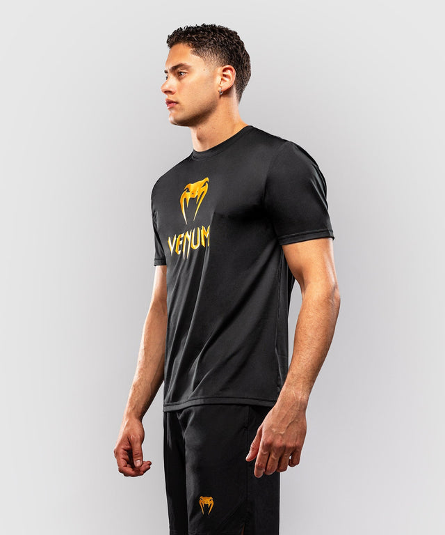 Venum T-Shirt Classic Dry Tech - Schwarz/Gold