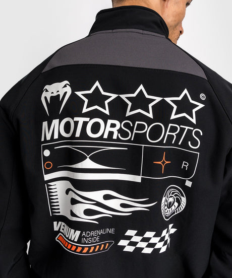 Venum Motorsport Softshell Jacke - Schwarz