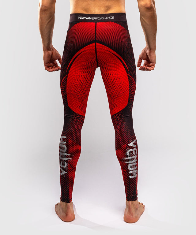Venum Kompressionshose Galactic 3.0 - Rot/Silber