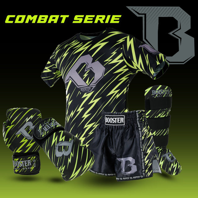 Booster Boxhandschuhe Combat Series Kinder - Schwarz