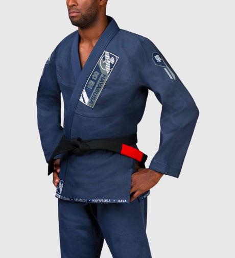 Hayabusa BJJ Gi Ascend Lightweight - Donkerblauw - The Fight Company Deutschland