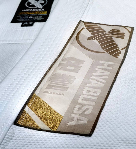 Hayabusa BJJ Gi Ascend Lightweight - Wit - The Fight Company Deutschland