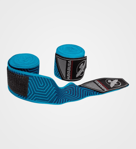 Hayabusa Bandages - Blauw Geo - The Fight Company Deutschland
