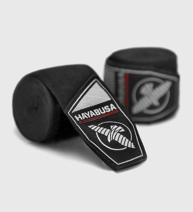 Hayabusa Boxbandagen - Schwarz - The Fight Company Deutschland