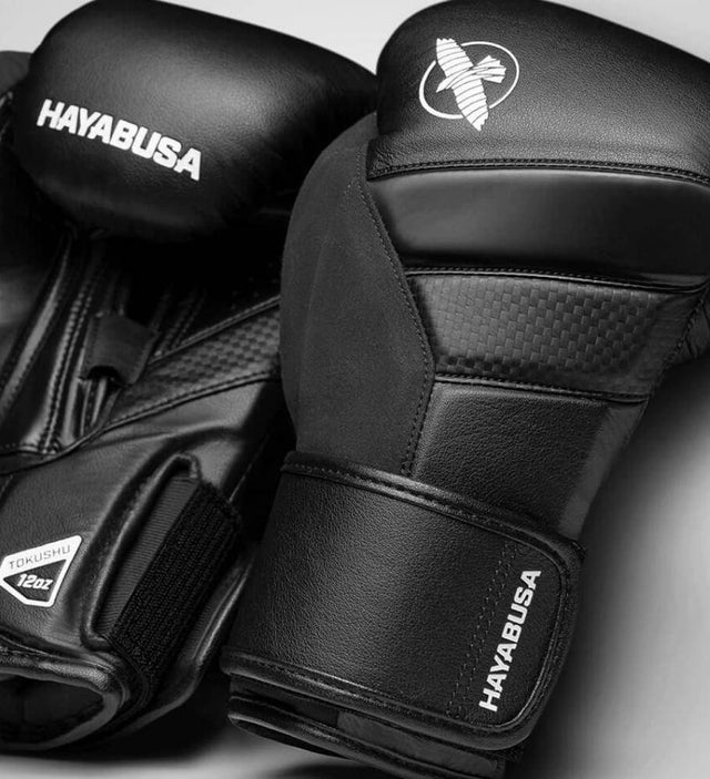 Hayabusa Boxhandschuhe T3 - Schwarz - The Fight Company Deutschland
