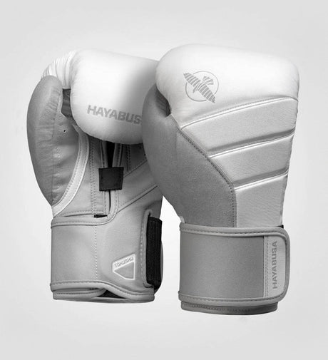 Hayabusa (Kick)Bokshandschoenen T3 - Wit/Grijs - The Fight Company Deutschland