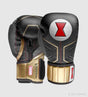 Hayabusa (Kick)Bokshandschoenen Black Widow - Zwart/Goud - The Fight Company Deutschland
