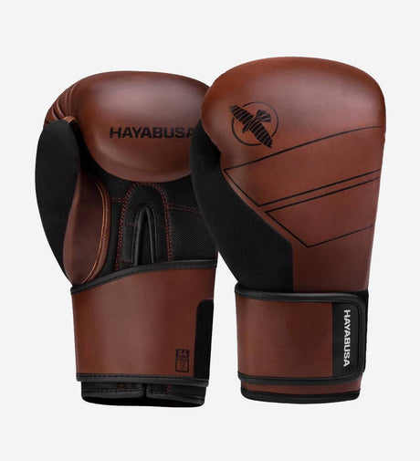 Hayabusa (Kick)Bokshandschoenen S4 Leer - Bruin - The Fight Company Deutschland