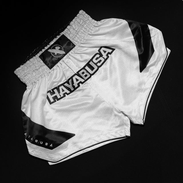 Hayabusa Muay-Thai-Shorts Core - Weiss