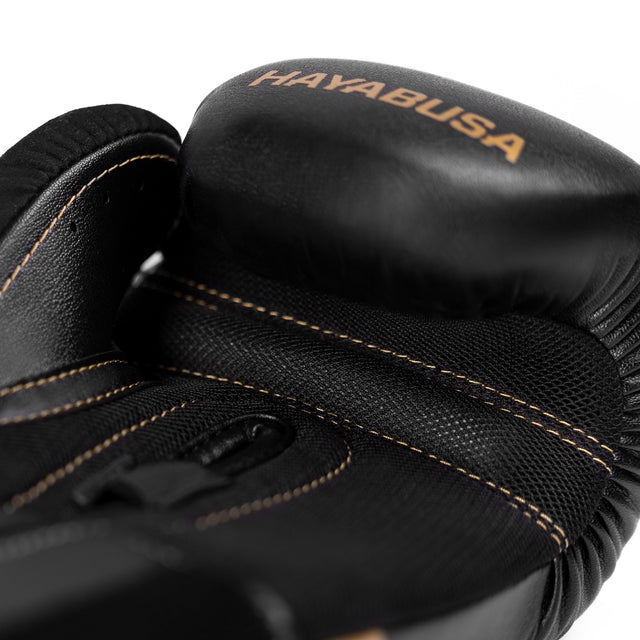 Hayabusa Boxhandschuhe E1 - Schwarz/Gold