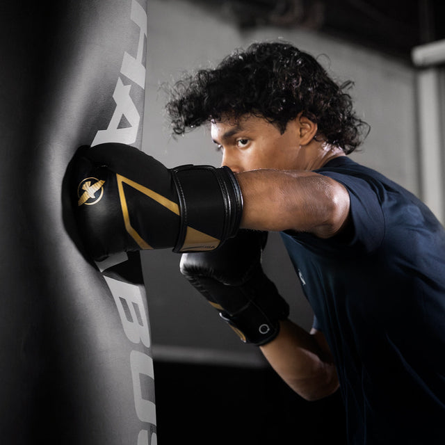 Hayabusa Boxhandschuhe E1 Kids - Schwarz/Gold