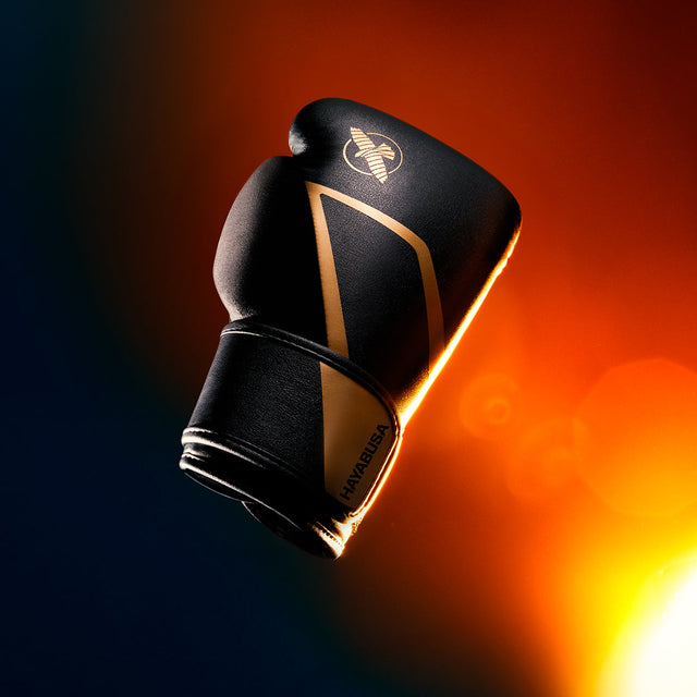 Hayabusa Boxhandschuhe E1 Kids - Schwarz/Gold