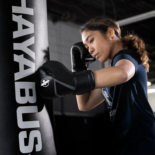 Hayabusa Boxhandschuhe E1 Kids - Schwarz/Grau